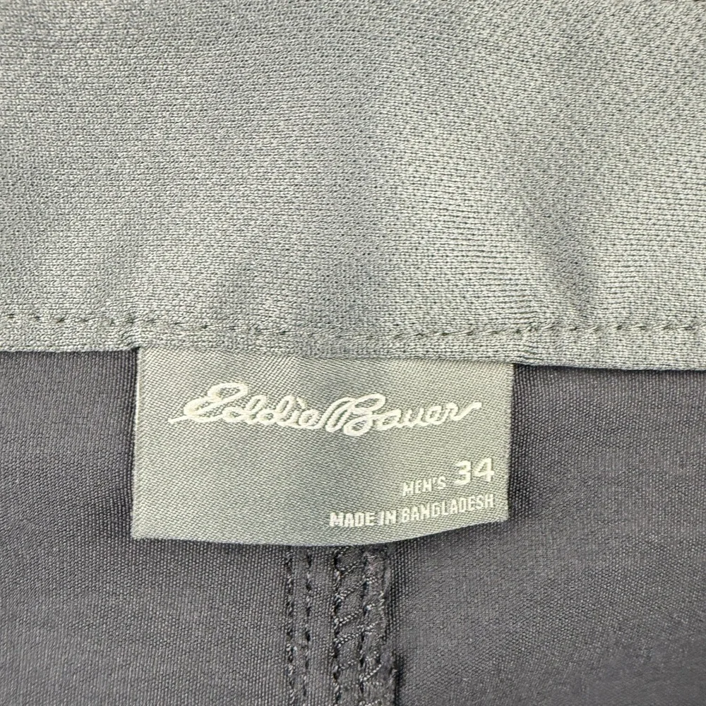 Eddie‎ Bauer Takeoff Cargo Short 34 Black Mens